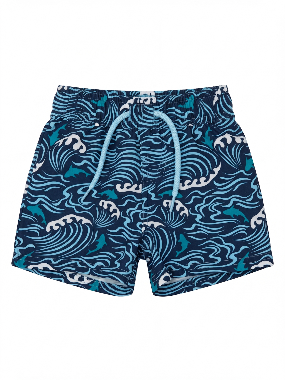 100000 Pantaloneta Olas 6-9M Azul 9800000001133