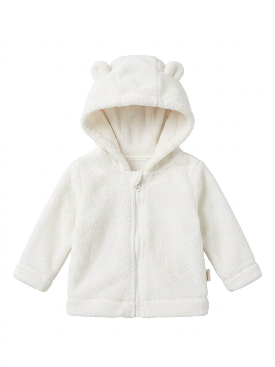 100000 Saco Peludo Oso 6-9M Blanco 9800000001325