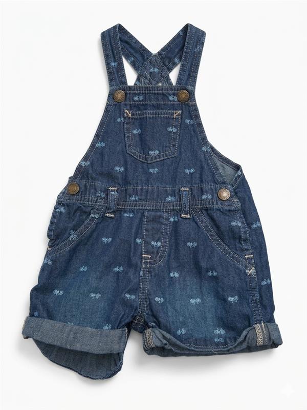 100000 Overol Jean Bicicletas 12-18M Azul 9800000001157