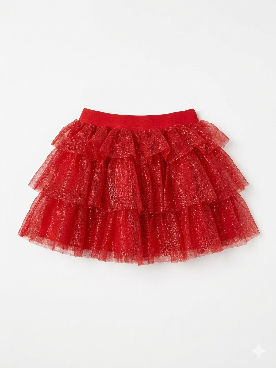 744941 Femex Falda 12-18M Rojo 7703259078631