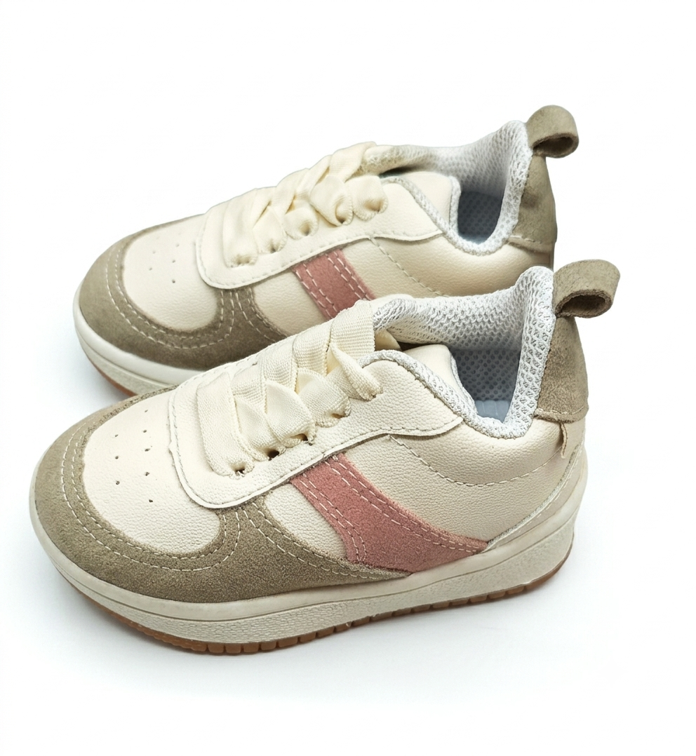 727351 HELI TENIS SUELA 19 Beige - Rosado 7703081921938