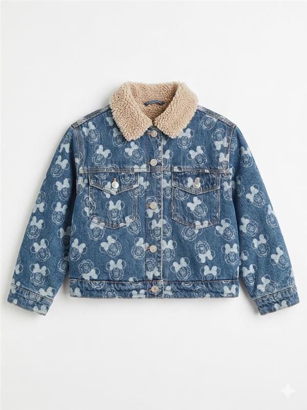 100000 Chaqueta minimouse 4T Denim 9800000001500