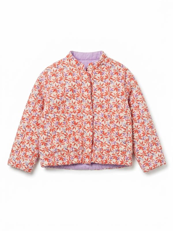 100000 Chaqueta flores  4T Naranja 9800000001497