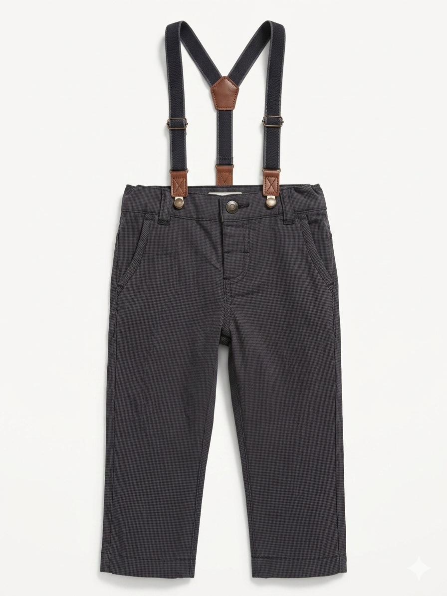 100000 Jean Abuelo cargaderas 12-18M Negro 9800000001150