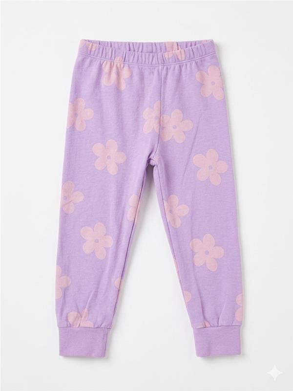 100000 Addi pant flores 3T Morado 9800000001664