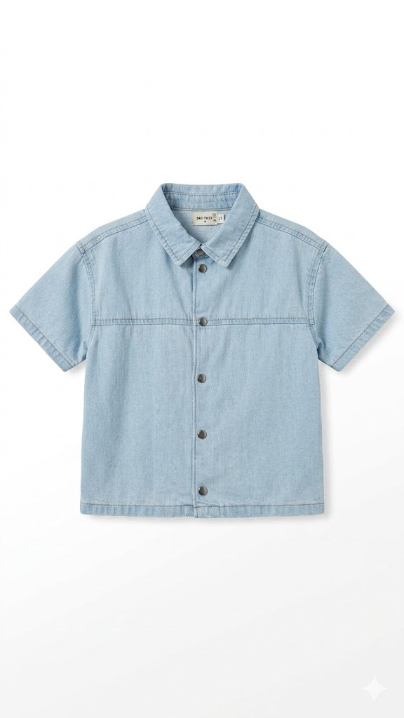 100000 Camisa jean  3T Denim 9800000001477