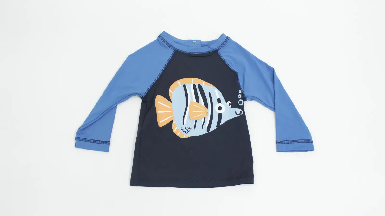 100000 Camiseta pez 6-9M Azul 9800000001400